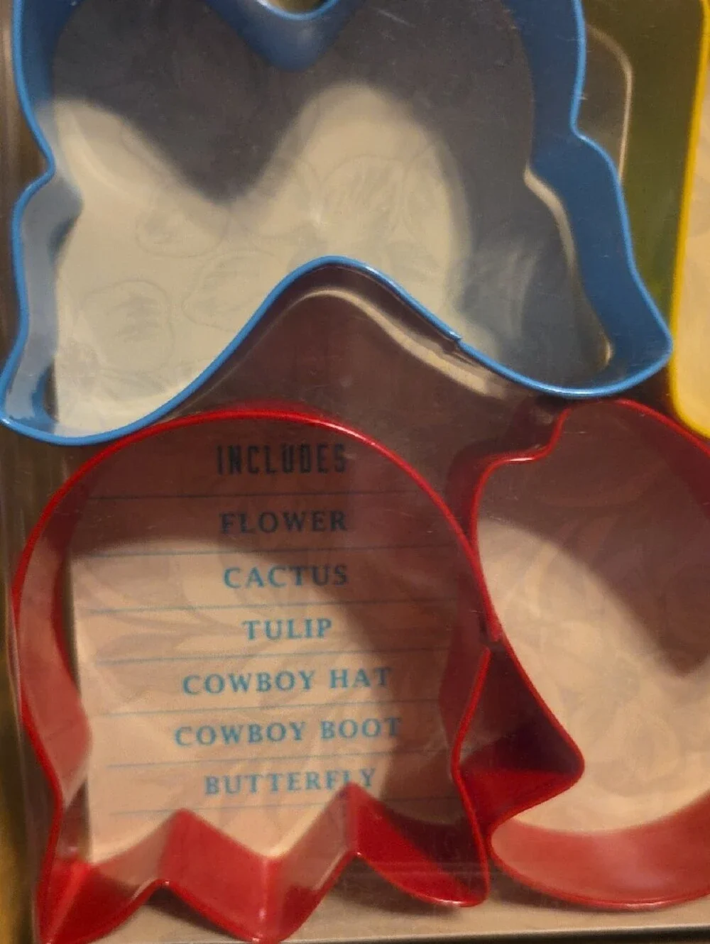 The Pioneer Woman Multicolor Flower, Cactus & Novelty Cookie Cutter Set